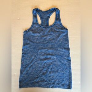 Lululemon Run: Swiftly Racerback Tank Top Blue Size 4